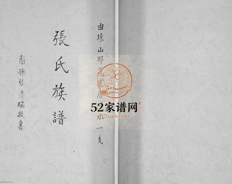 1988年修张氏族谱 海南陵水张氏完整电子版家谱下载