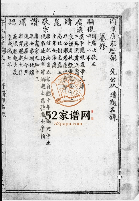 1921年修许氏族谱 海南琼山-文昌-临高月旦堂许氏完整电子版家谱下载