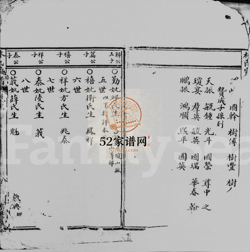 1897年修林氏家谱[存卷]海南文昌忠孝堂林氏电子版家谱下载