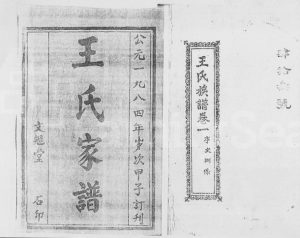 1984年修琼海县石塘王氏家谱[12卷]文魁堂王氏完整电子版家谱下载