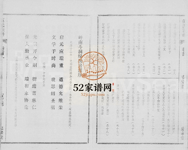 1990年修海南伍氏总谱[18卷首1卷]海南文昌安定郡忠孝堂伍氏完整电子版家谱下载