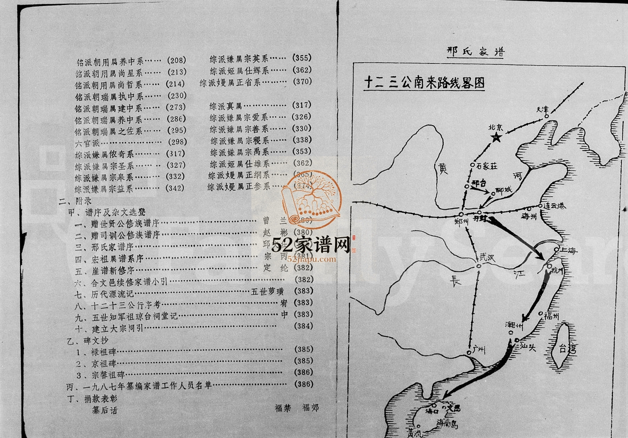 1988年修邢氏家谱[上下2卷]海南文昌邢氏完整电子版家谱下载