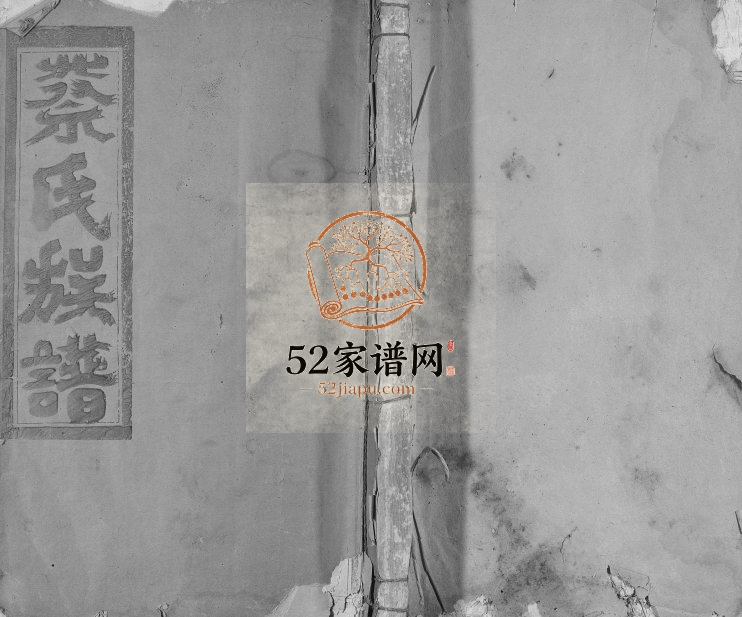 1935年修蔡氏大成族谱[不分卷]江西丰城济阳堂蔡氏电子版家谱下载