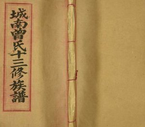1995年宁都城南曾氏十三修族谱 江西赣州市曾氏完整电子版家谱下载