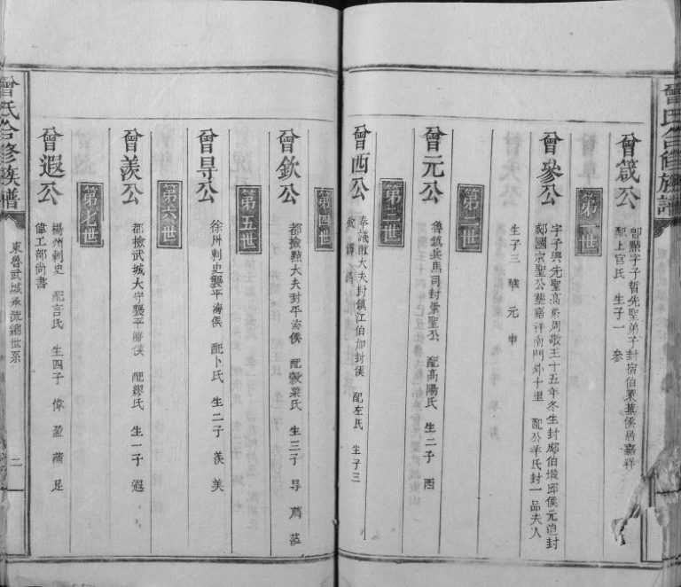 1904年曾氏合修族谱[不分卷]江西兴国曾氏电子版家谱下载