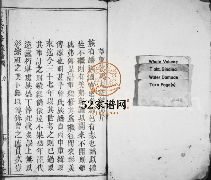 1932年望郭曾氏九修族谱 江西南丰 都昌 丰城省身堂曾氏完整电子版家谱下载