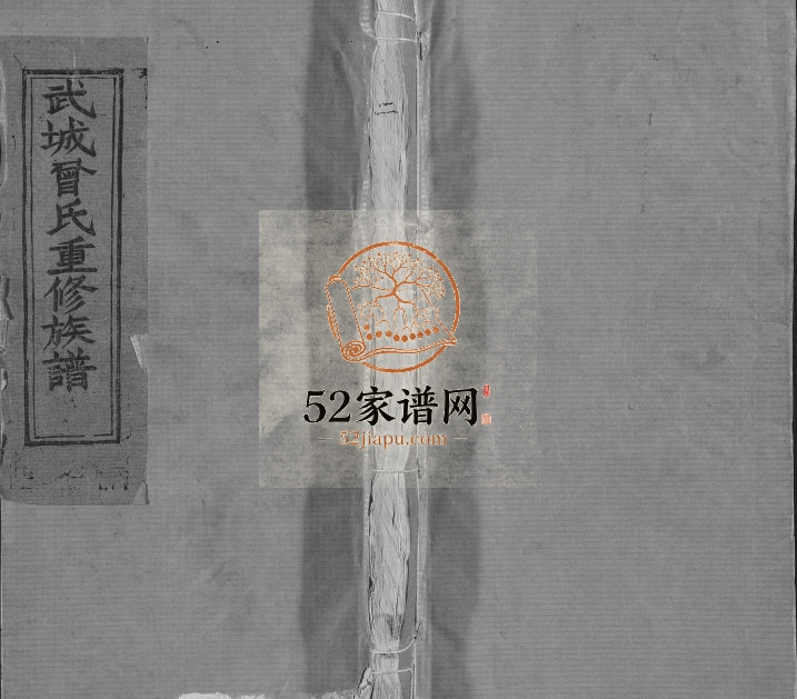 1995年修武城曾氏宗谱[不分卷]江西玉山 横山 广丰 浙江衢州曾氏完整电子版家谱下载