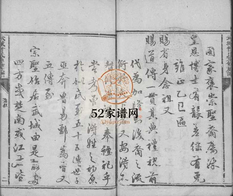 1869年武城曾氏重修族谱[不分卷]江西吉水 永丰 广信 南丰曾氏电子版家谱下载
