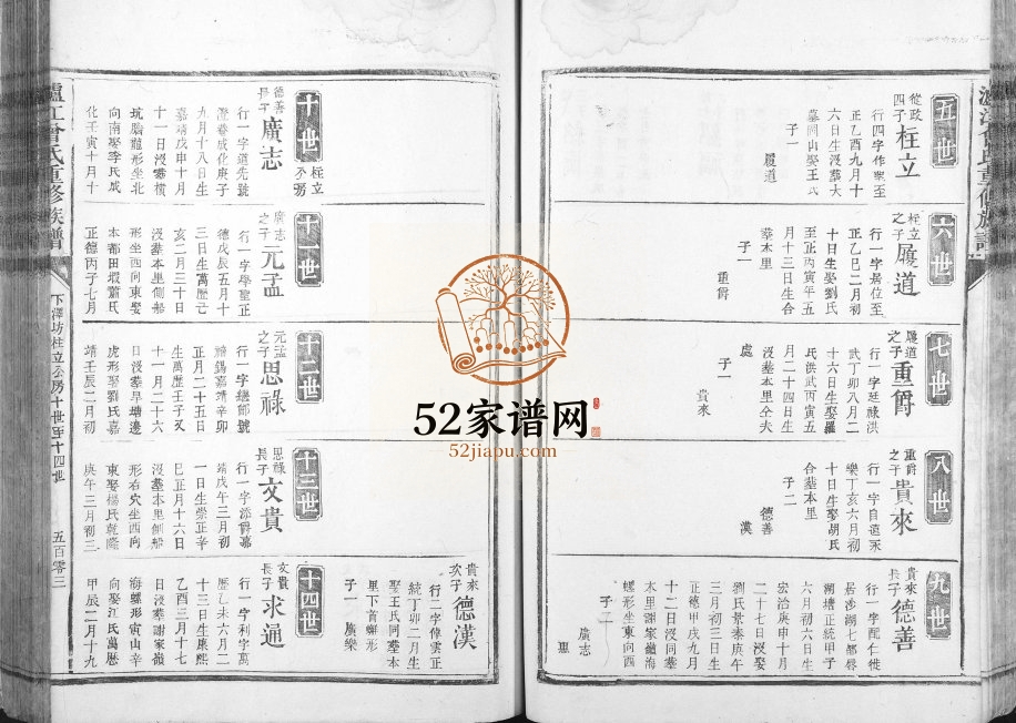 1868年泸江曾氏重修族谱[不分卷]江西九江曾氏电子版家谱下载