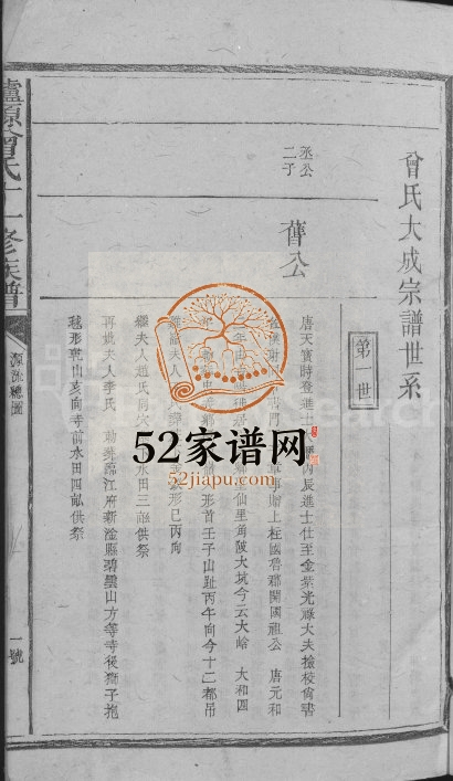 1949年泸源曾氏十一修族谱[不分卷]江西乐安曾氏电子版家谱下载