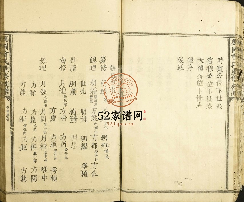 1806年兴国曾氏重修族谱[4卷]江西赣州曾氏完整电子版家谱下载