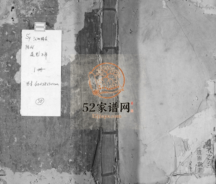 1823年彭溪陈氏重修族谱[11卷]江西瑞金陈氏电子版家谱下载