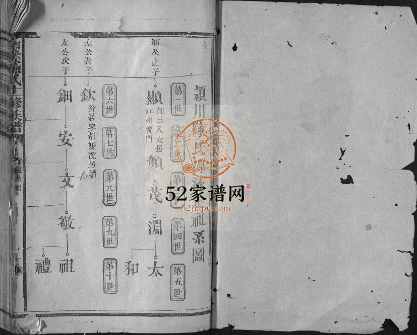 1943年白溪陈氏十一修族谱 江西瑞金陈氏电子版家谱下载