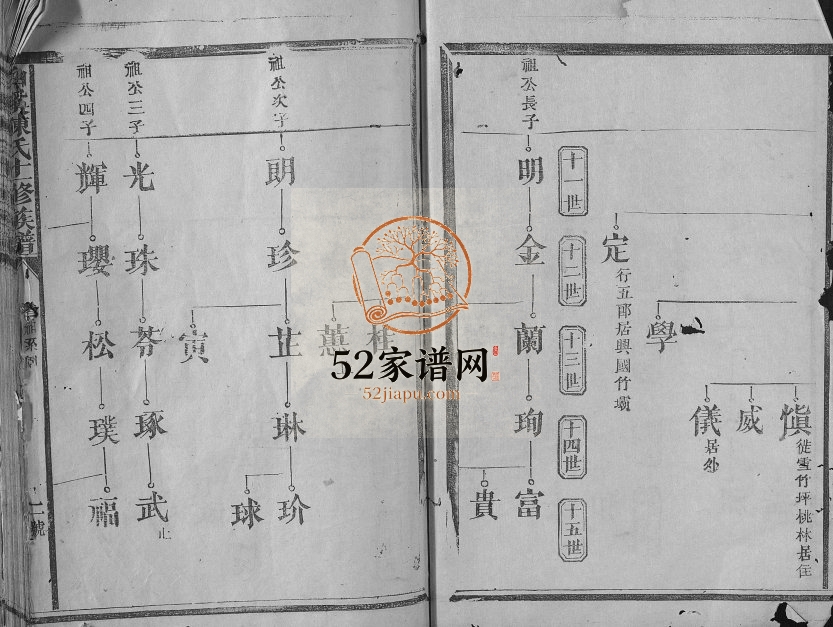 1943年白溪陈氏十一修族谱 江西瑞金陈氏电子版家谱下载