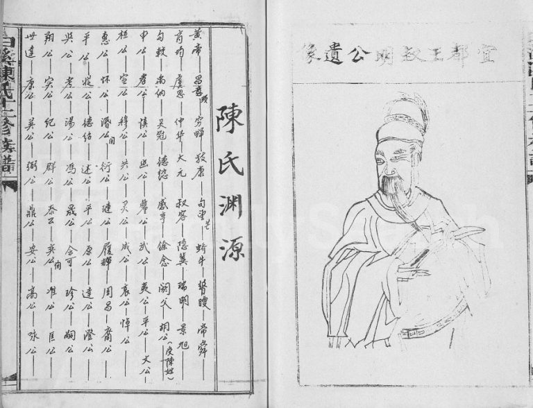 1995年白溪陈氏十二修族谱 江西瑞金陈氏电子版家谱下载