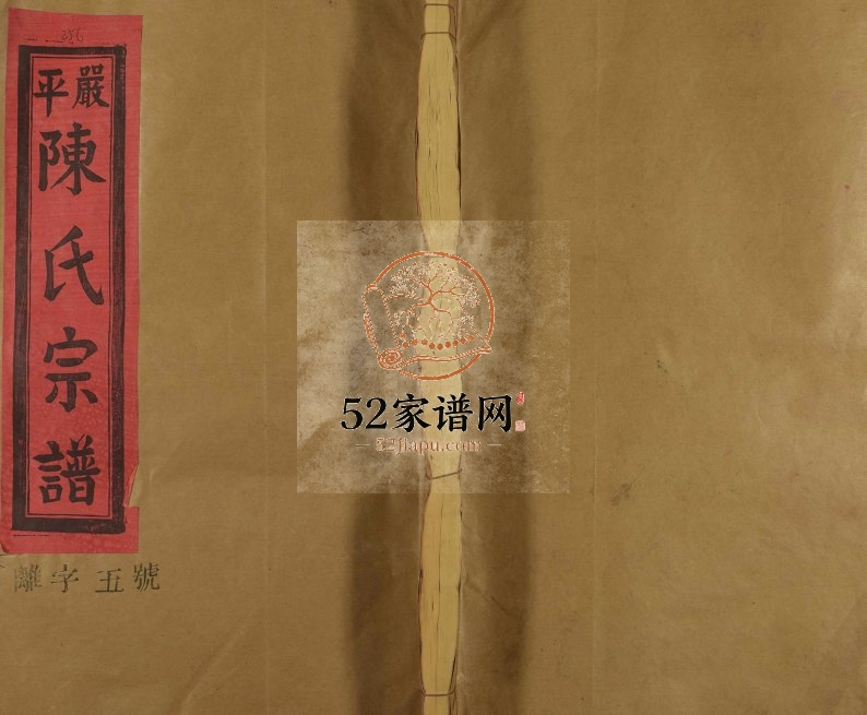 1989年修严平陈氏宗谱[不分卷]江西抚州友谊堂陈氏完整电子版族谱下载