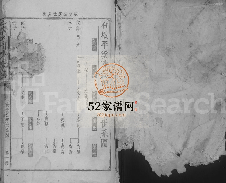 1773年石城馒溪颖川陈氏五修族谱[不分卷]江西陈氏电子版家谱下载