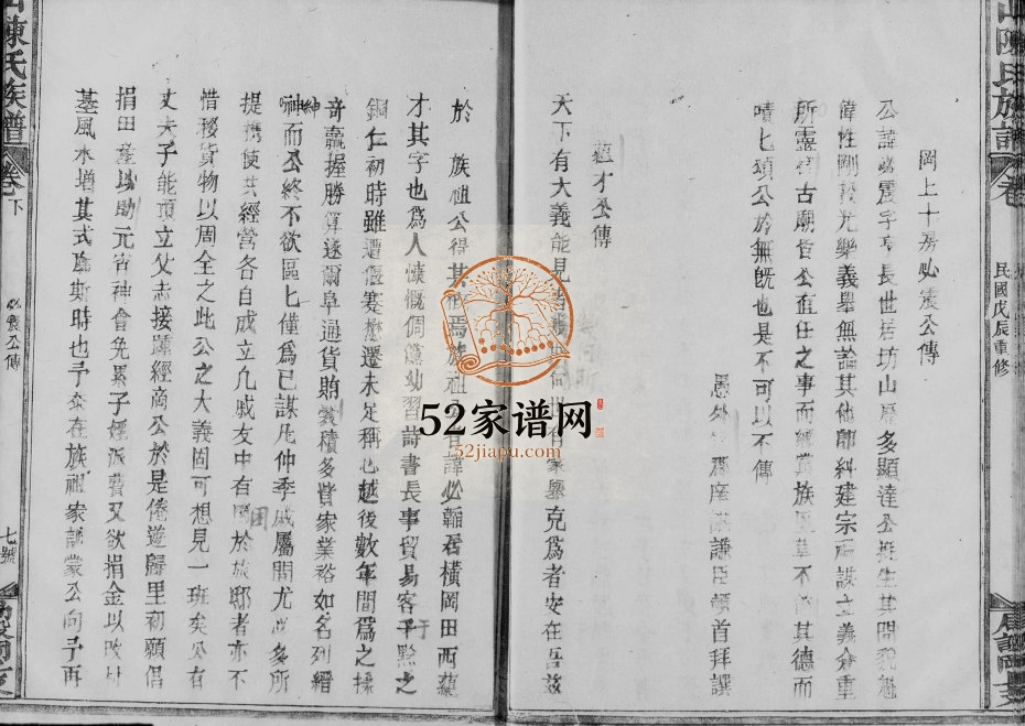 1928年修坊山陈氏族谱 江西丰城陈氏电子版家谱下载