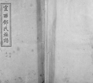 1949年修宜西邓氏族谱 江西宜春南阳堂邓氏完整电子版家谱下载