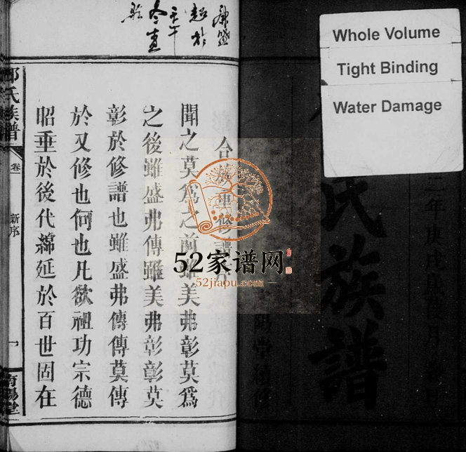 1910年修邓氏族谱[10卷]江西万载南阳堂邓氏完整电子版家谱下载