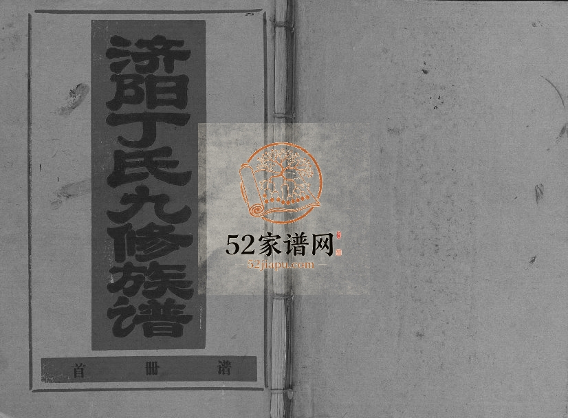 1996年济阳丁氏九修族谱 江西宁都丁氏全套14册完整电子版家谱下载
