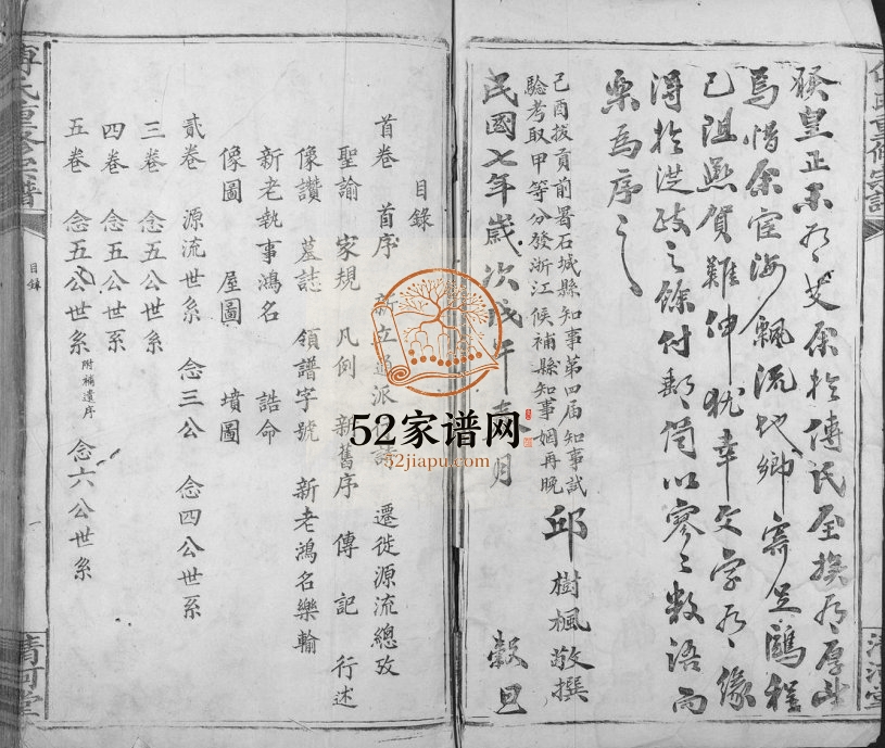 1918年傅氏重修族谱[9卷首1卷]江西泰和 兴国傅氏完整电子版家谱下载