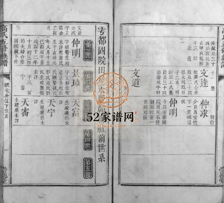 1779年高氏五修族谱 江西永丰 于都 赣县区崇德堂高氏完整电子版家谱下载