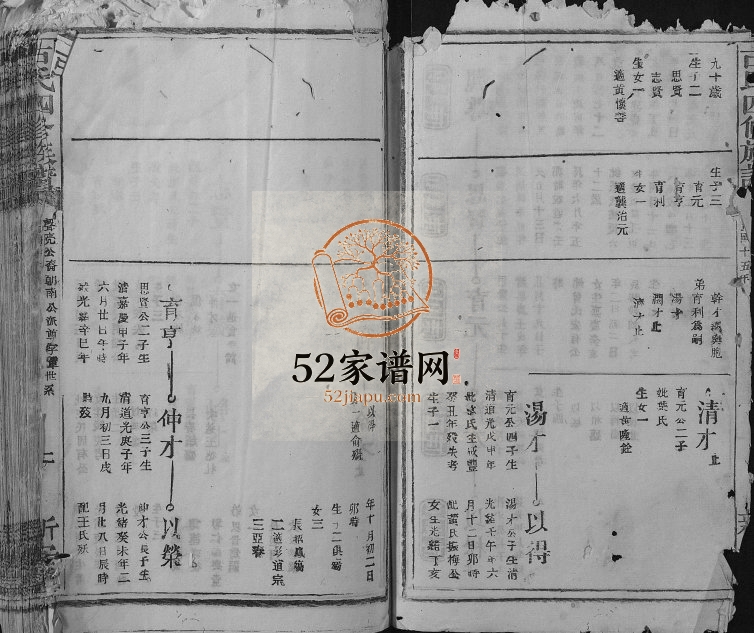 1926年古氏四修族谱 江西兴国 遂川新安堂古氏电子版家谱下载