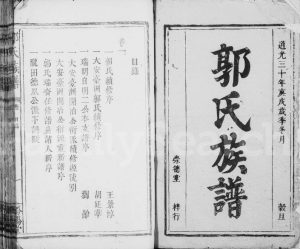 1850年修郭氏族谱[6卷]江西萍乡汾阳堂郭氏完整电子版家谱下载
