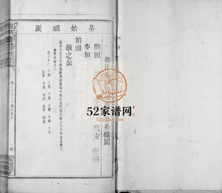 1918年爱曙堂郭氏重修族谱[不分卷]江西兴国 赣县 泰和 万安 永丰 安福完整电子版家谱下载