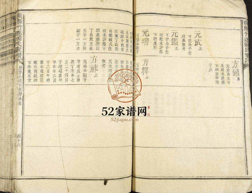 1768年修赣县竹迳韩氏家谱 江西赣州韩氏完整电子版族谱下载