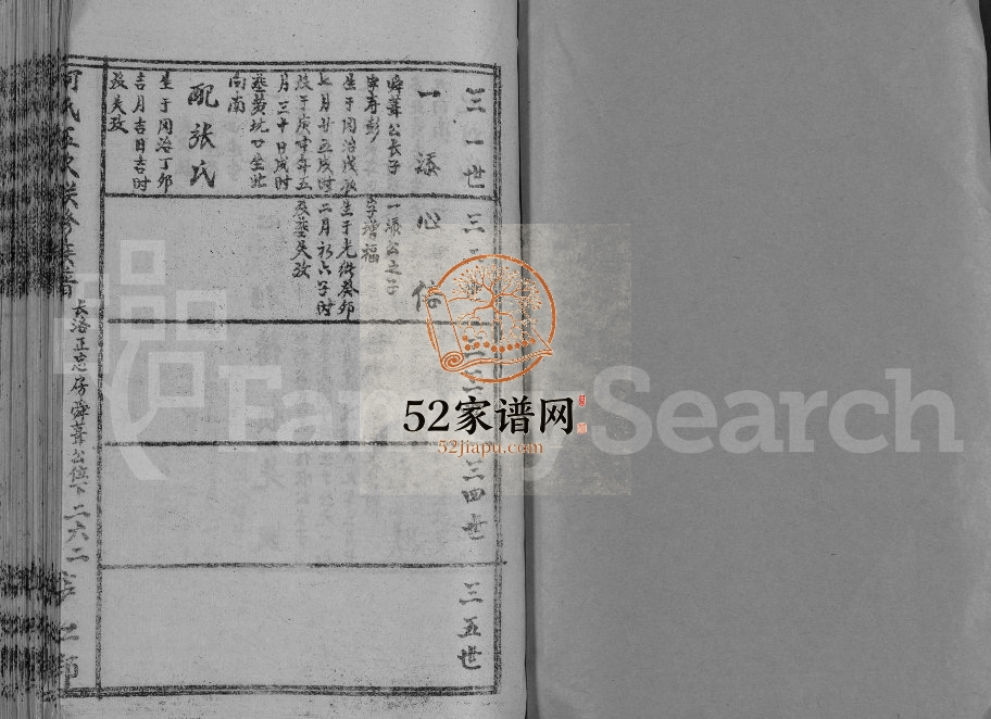1993年何氏五次联修族谱[卷数未列]江西赣县 于都 萍乡何氏电子版家谱下载