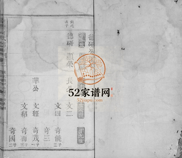 1886年修南丰何氏宗谱[卷数不详]江西广信何氏电子版族谱下载