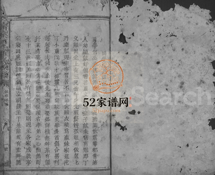 1914年清溪何氏重修族谱[残卷]江西于都何氏电子版家谱下载