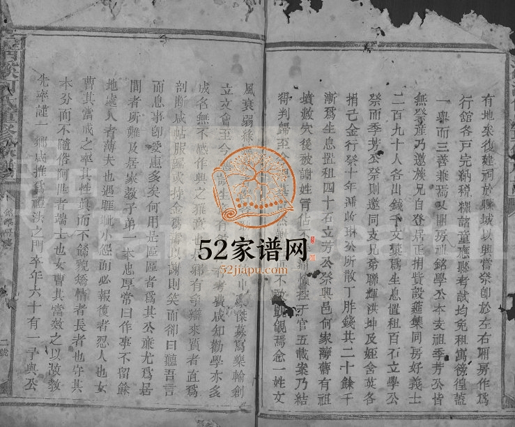 1914年清溪何氏重修族谱[残卷]江西于都何氏电子版家谱下载