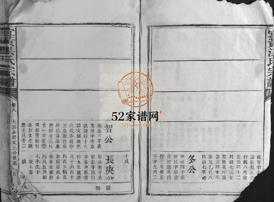 1737年修宜黄洪氏宗谱 江西宜黄洪氏电子版族谱下载