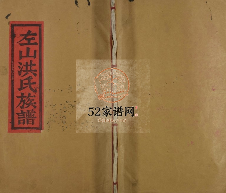 1993年左山洪氏九修族谱[不分卷]江西进贤 崇仁洪氏完整电子版家谱下载