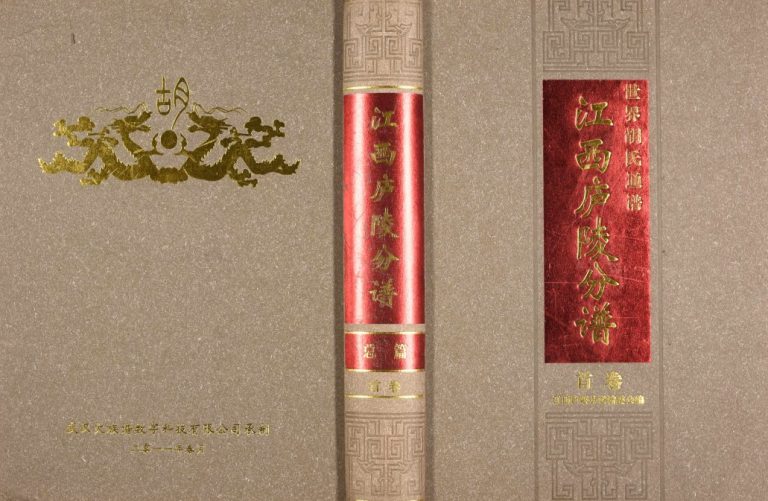 2010年修世界胡氏通谱江西庐陵分谱[32卷]江西万安 吉安 泰和电子版族谱下载