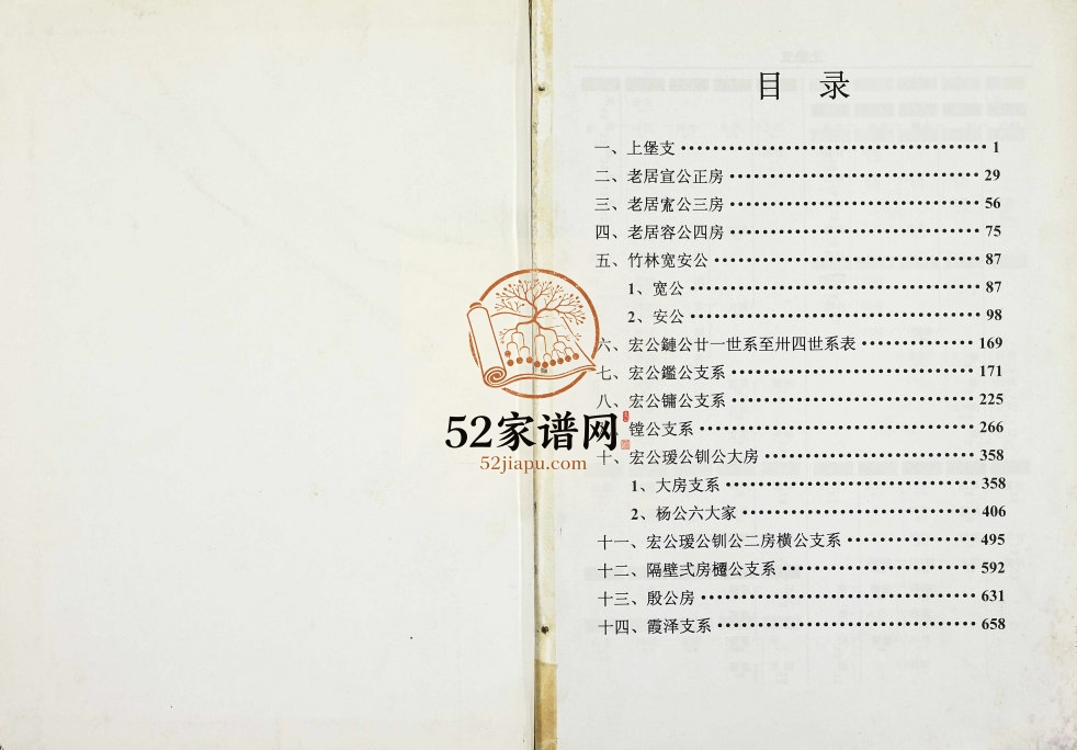 2008年修中华胡姓通谱湾里分谱(下卷) 江西电子版族谱下载