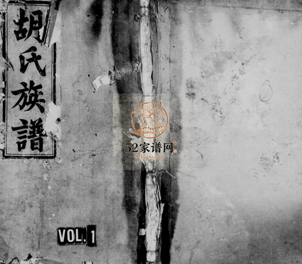 1887年修桂竹坑胡氏族谱[2卷]江西瑞金胡氏完整电子版家谱下载