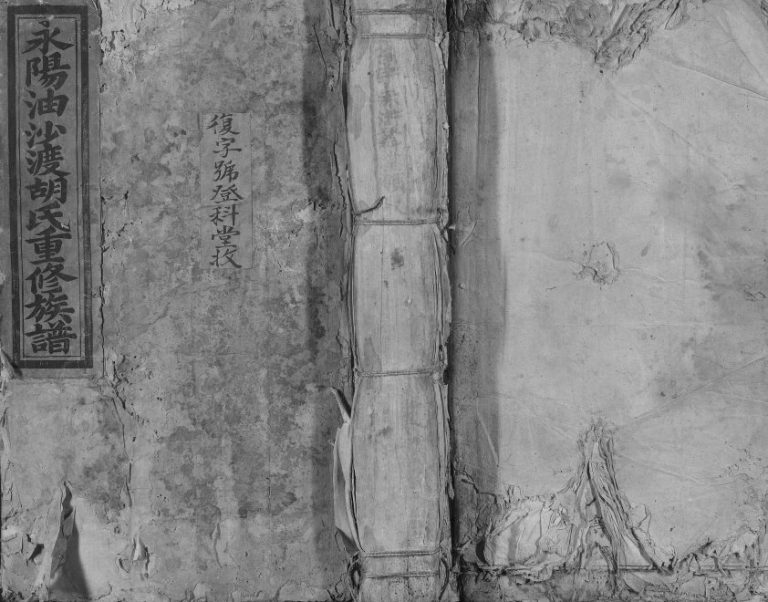 1861年永阳油沙渡胡氏重修族谱[不分卷]江西吉安胡氏完整电子版家谱下载