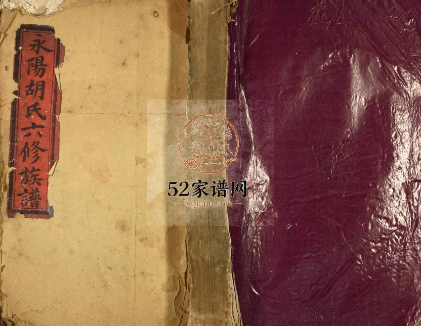 1860年庐陵永阳胡氏六修族谱 江西吉安胡氏完整电子版家谱下载