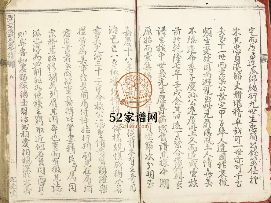 1907年兴邑严溪胡氏重修族谱 江西兴国祀先堂胡氏完整电子版家谱下载