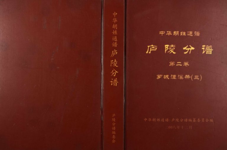 2008年修世界胡氏通谱江西庐陵分谱 江西吉安芗城崇本堂胡氏完整电子版族谱下载