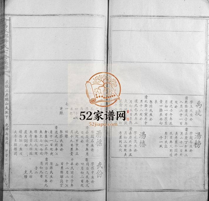 1939年会昌承乡许氏重修族谱 江西许氏电子版家谱下载