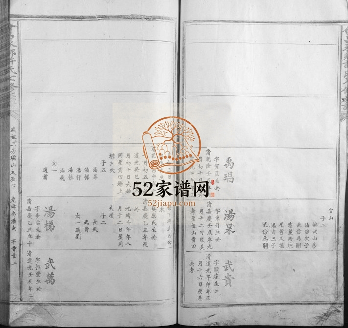 1939年会昌承乡许氏重修族谱 江西许氏电子版家谱下载