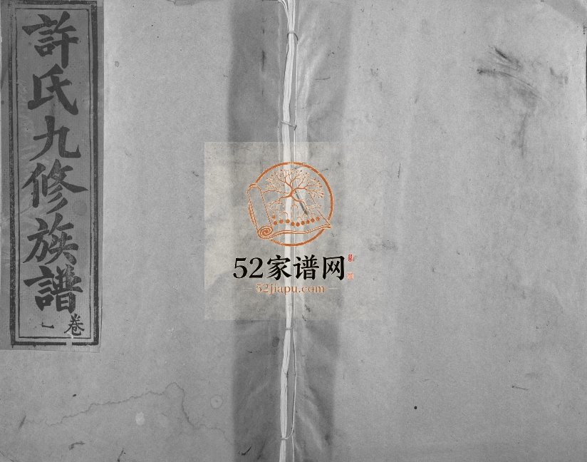 1994年高阳许坊许氏九修家谱[21卷]江西石城许氏电子版族谱下载