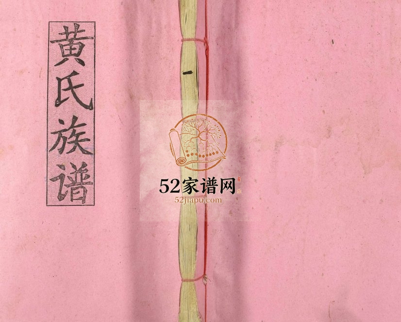 1995年水东黄氏六修族谱[5卷]江西兴国黄氏完整电子版家谱下载