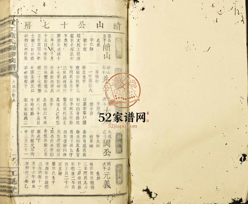 1949年贡江黄氏联修族谱 江西南丰江夏堂黄氏完整电子版家谱下载