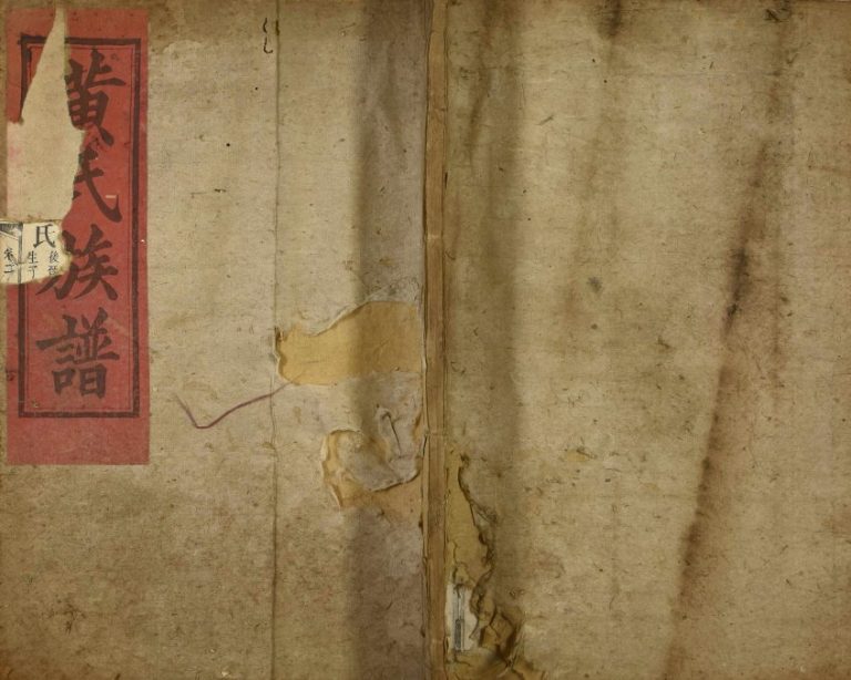 1899年湖南平江黄氏三修族谱 江西信丰江夏堂黄氏电子版家谱下载